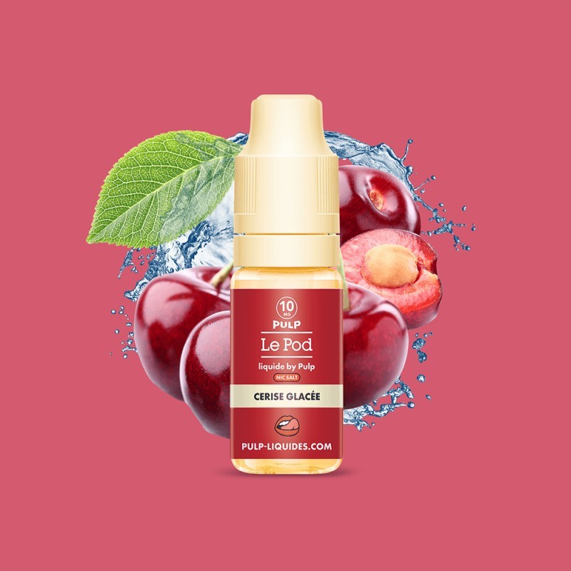 CERISE GLACEE LE POD BY PULP 10 ML SELS NCOTINE