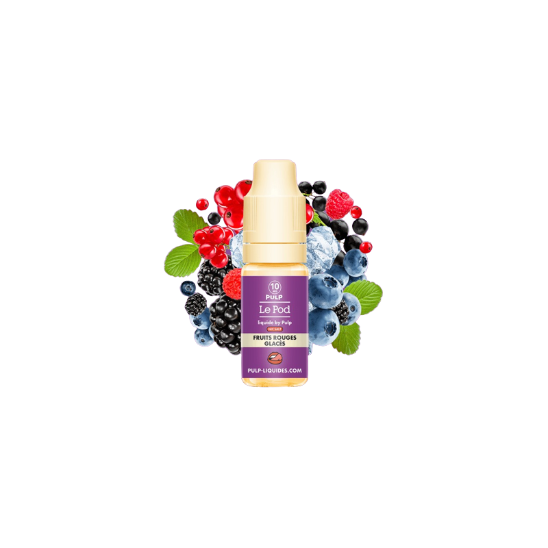 FRUITS ROUGES GLACES LE POD BY PULP 10 ML SELS NCOTINE