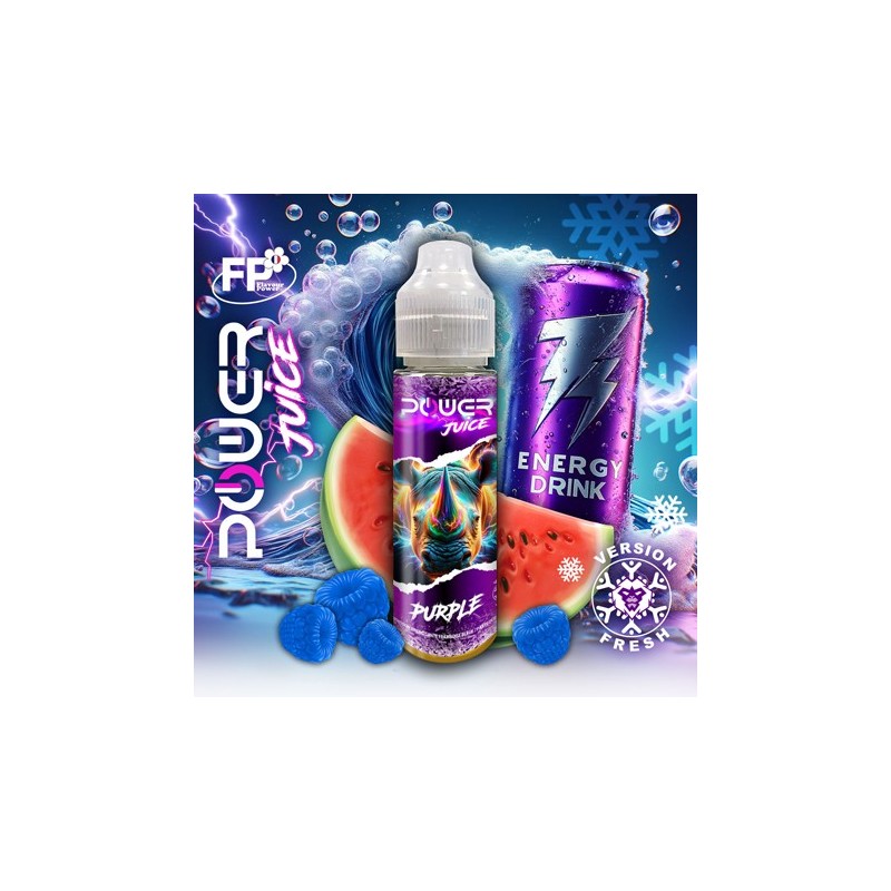 PURPLE FRESH POWER JUICE FLAVOUR POWER 0MG 50ML