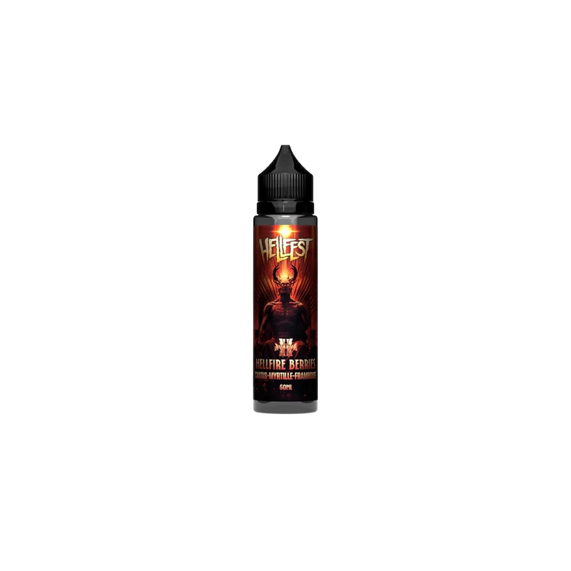 FRUITS ROUGES HELLFESTxCLOUD VAPOR 50ml 2024