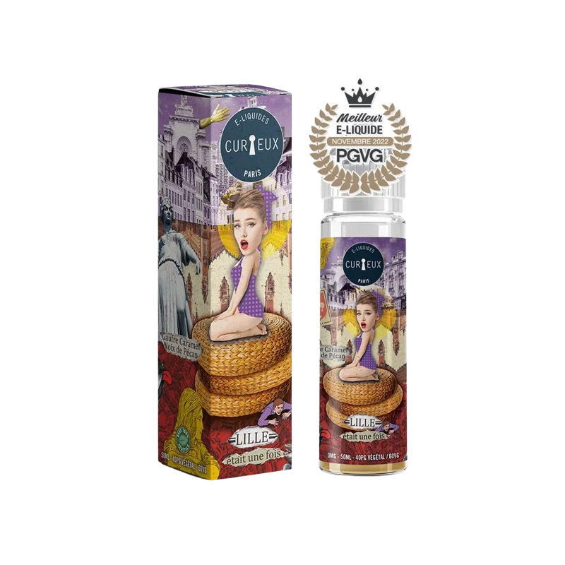 LILLE ETAIT UNE FOIS 40/60 VEGETOL CURIEUX 50 ML HEXAGONE