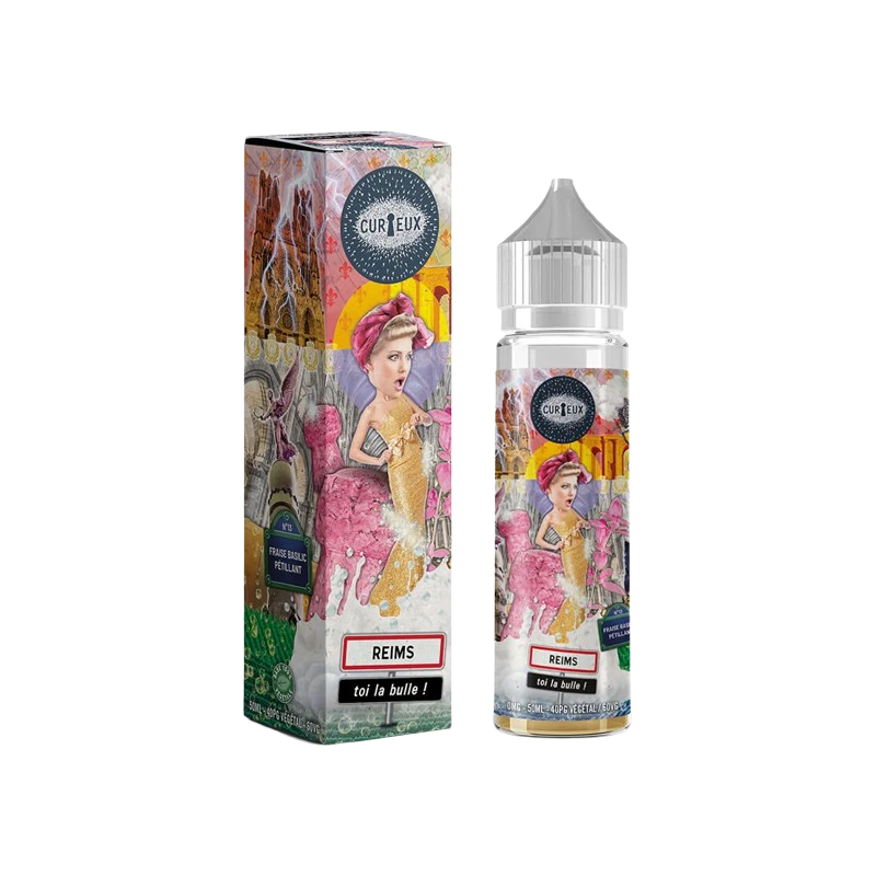 REIMS TOI LA BULLE 40/60 VEGETOL CURIEUX 50 ML HEXAGONE