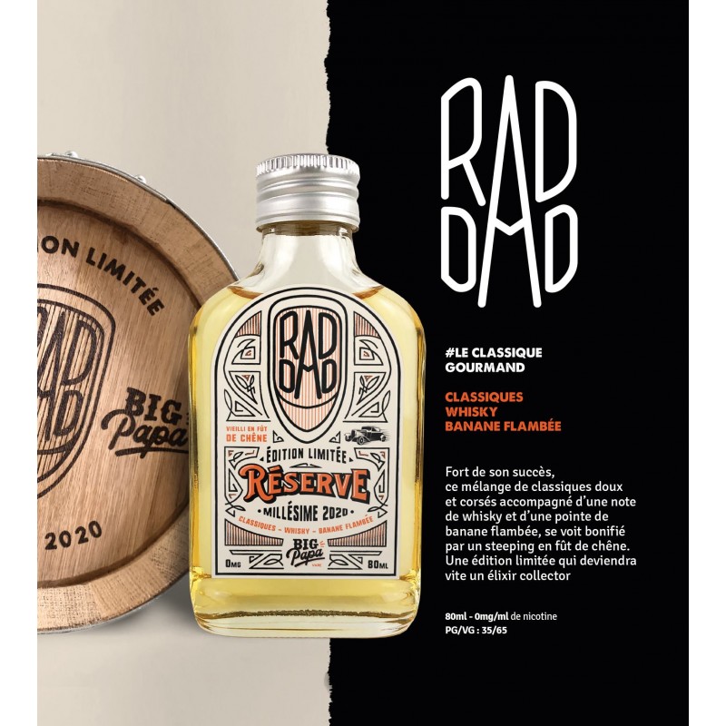 RAD DAD RESERVE BIG PAPA 80ML