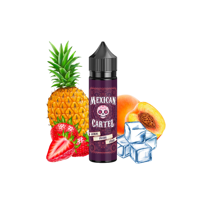 Cartel Ananas Fraise Pêche 50ml