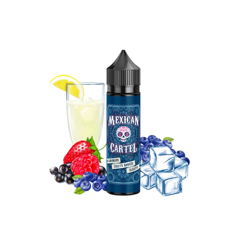 Cartel Limonade Fruits Rouges Bleuets 50ml