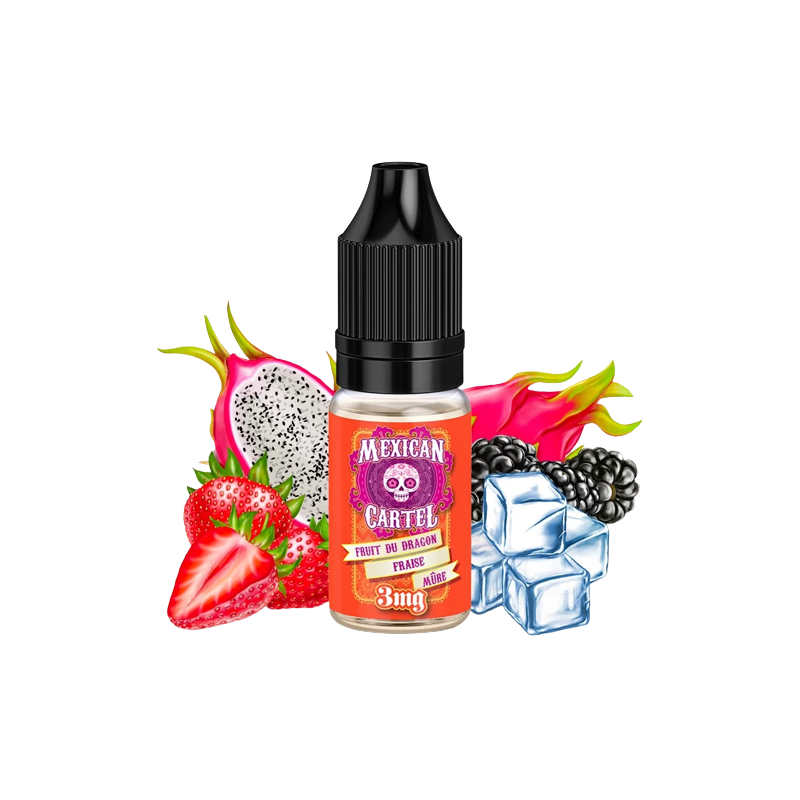 Cartel Fruit Dragon Fraise Mure